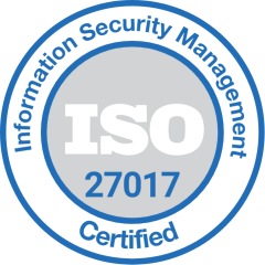 ISO 27017 certified